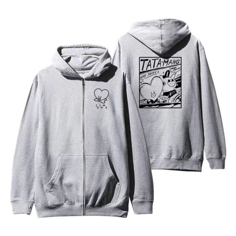 Tippet Line - Kawaii BT21 Sweatshirt Hoodie Lente Herfst