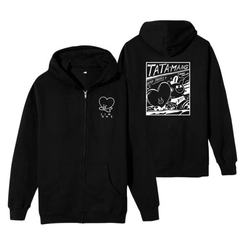 Kawaii BT21 Sweatshirt Hoodie  - Tippet Line recensie en prijs